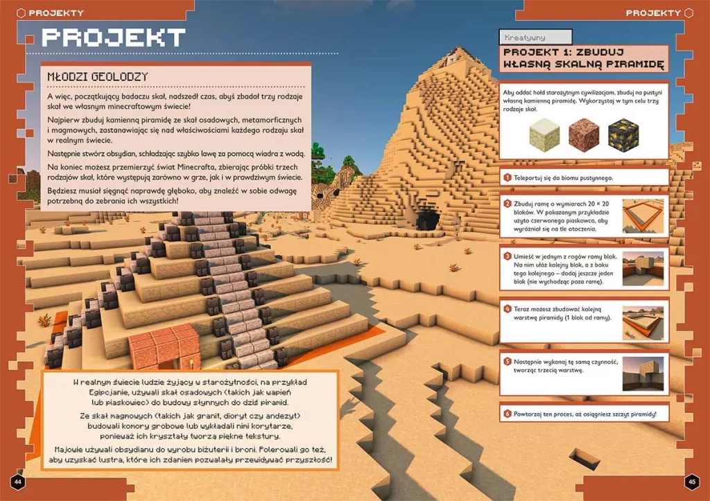 Minecraft. Nauki przyrodnicze. Megazadania - tantis.pl