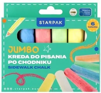Kreda chodnikowa Jumbo 6szt - tantis.pl