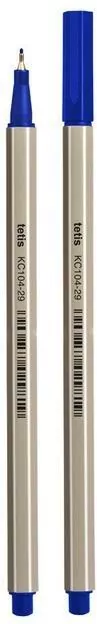 Cienkopis 0.7mm. Heksagon. Niebieski - tantis.pl