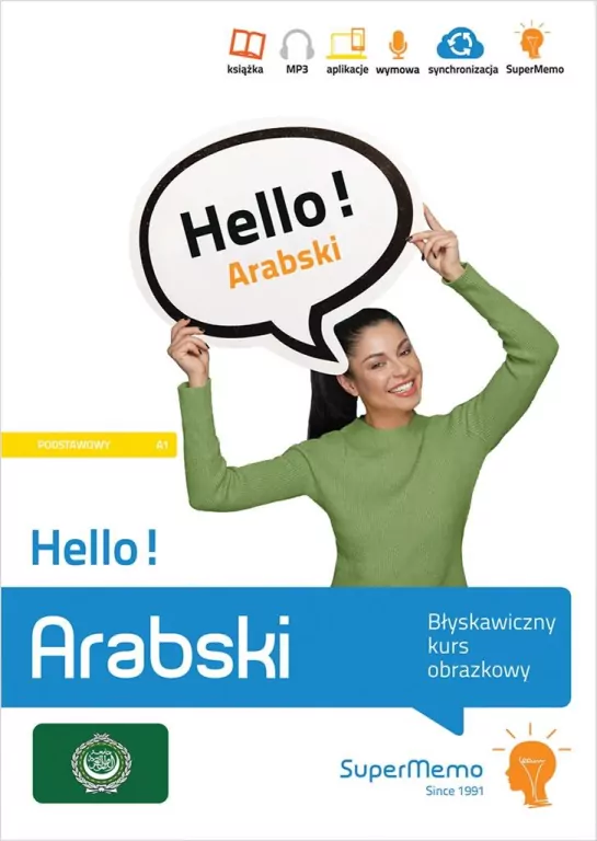 Hello! Arabski. Błyskawiczny kurs obrazkowy A1 - tantis.pl