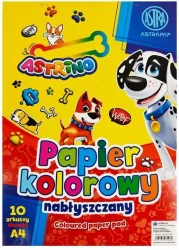 Zeszyt papierów kolorowych nabłyszczanych