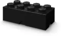LEGO(R) pojemnik klocek ósemka czarny - tantis.pl