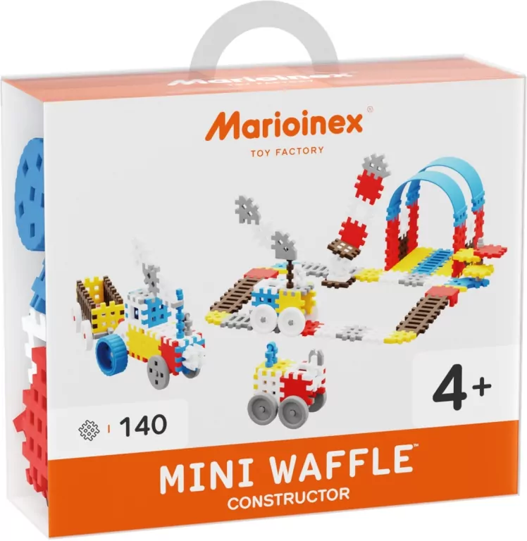 Mini Waffle Konstruktor 140. Niebieski - tantis.pl