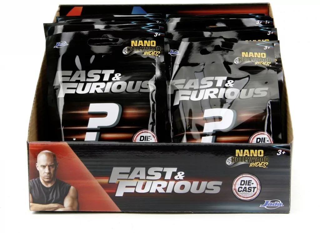 Jada Fast&Furious metalowy pojazd 4cm 12 rodzajów - tantis.pl