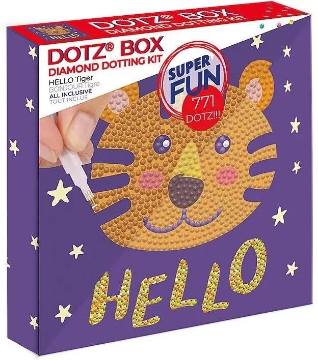 Diamond Dotz - Box Hello Tiger - tantis.pl