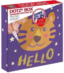 Diamond Dotz Box - Hello Tiger