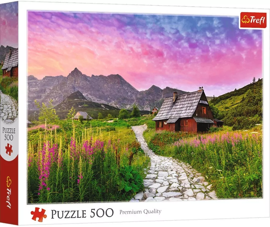 Puzzle 500 Hala Gąsienicowa w Tatrach TREFL - tantis.pl