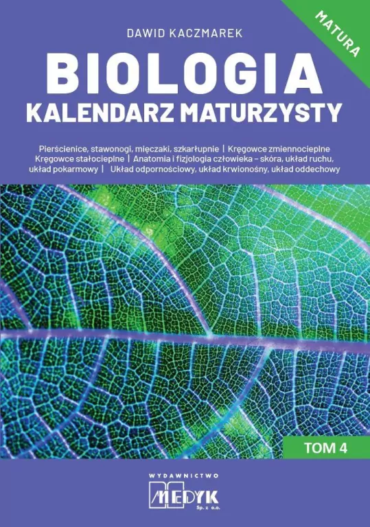 Biologia Kalendarz Maturzysty T.4 - tantis.pl