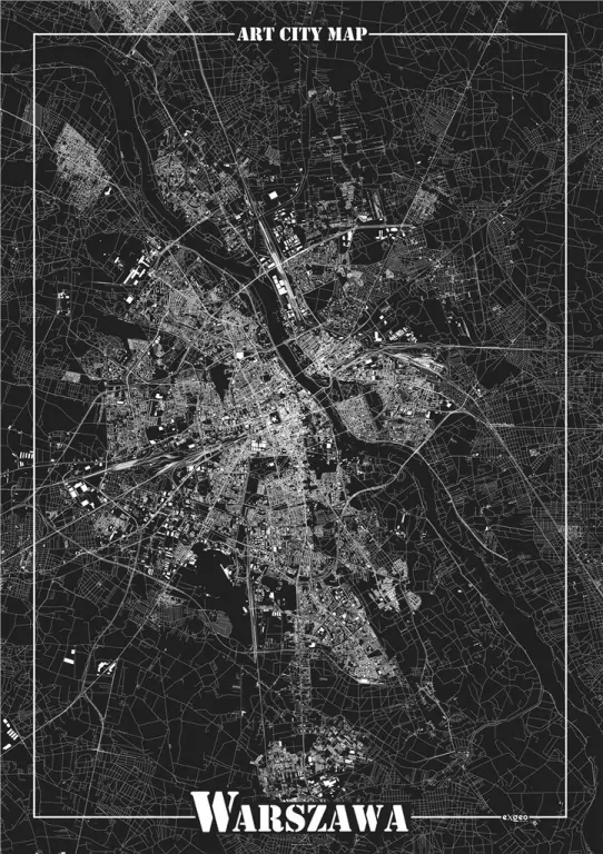 Plakat dekoracyjny - Warszawa - tantis.pl