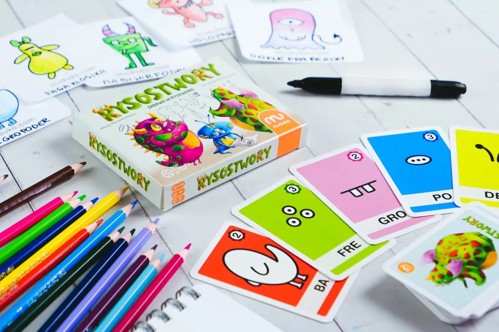 Rysostwory. Zabawa w rysowanie - tantis.pl