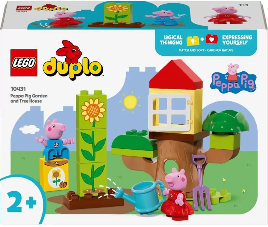 LEGO® DUPLO®. Ogród i domek na drzewie Peppy. 10431 - tantis.pl