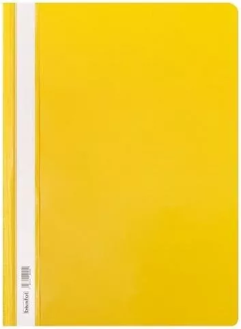 Skoroszyt twardy PVC żółty (10 szt) - tantis.pl