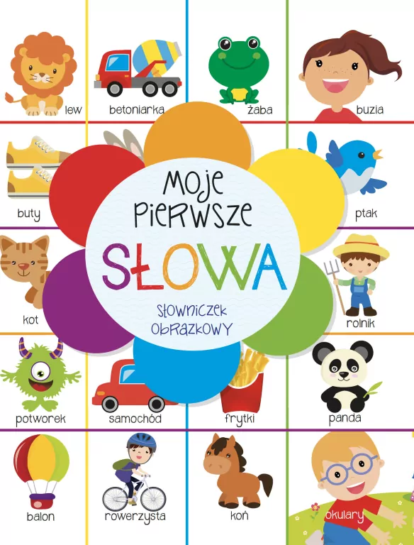 Moje pierwsze słowa. Słowniczek obrazkowy - tantis.pl