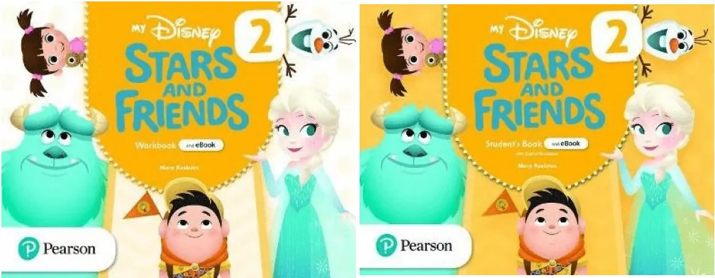 Pakiet: My Disney Stars and Friends 2. Student's Book + eBook. Podręcznik / Zeszyt ćwiczeń do nauki języka angielskiego dla dzieci w wieku 3-5 lat - tantis.pl