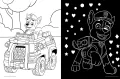 Psi Patrol. Neon. Moc koloru 2. Odblaskowy... - tantis.pl
