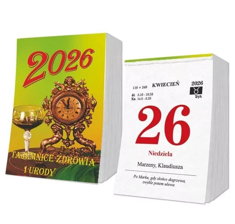 Kalendarz 2026. Zdzierak. SD2 - tantis.pl