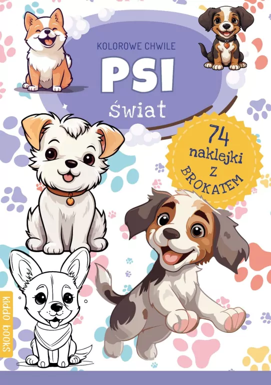 Kolorowe chwile. Psi świat - tantis.pl