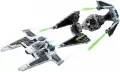 LEGO Star Wars. Klocki, Mandaloriański myśliwiec Fang Fighter kontra TIE Interceptor, 75348 - tantis.pl