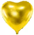 Balon foliowy Serce 45cm złoty - tantis.pl