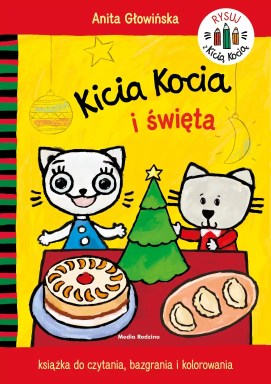Kicia Kocia i święta. Kolorowanka - tantis.pl