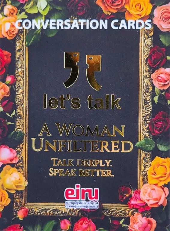 Karty Konwersacyjne. Let's talk a Woman Unfiltered - tantis.pl
