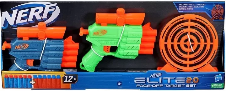 *****NERF Elite 2.0 Face Off Target set F8273 /6 - tantis.pl