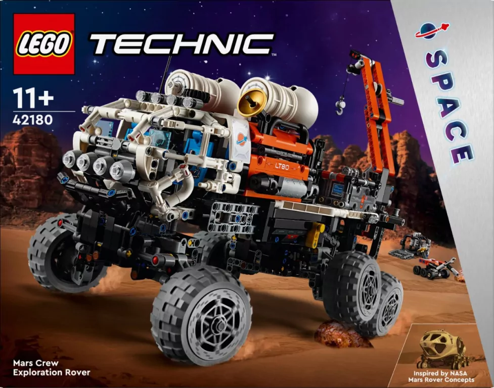LEGO® Technic. Marsjański łazik eksploracyjny. 42180 - tantis.pl