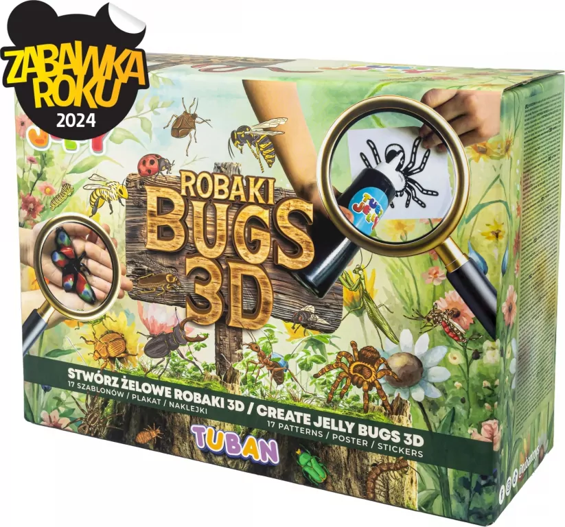 Tubi Jelly 6 kol + akwarium. Robaki - tantis.pl