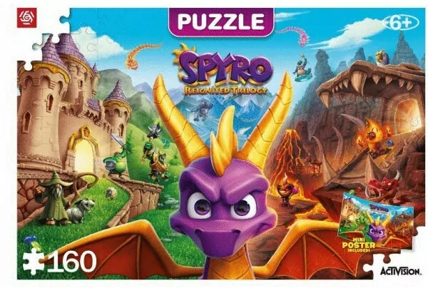 Puzzle 160. Spyro. Reignited Trilogy - tantis.pl