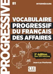 Vocabulaire progressif des affaires intermediaire B1 książka + CD audio