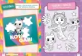 Koci Domek Gabi. 1000 naklejek - tantis.pl