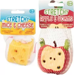 Rozciągliwy ser z myszkami + zarobaczone jabłko