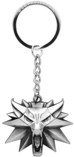Brelok The Witcher (Wiedźmin) Wolf Medallion - tantis.pl