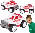 Auto terenówka biało-czerwona - tantis.pl