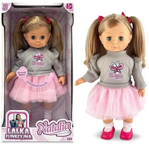 Lalka Natalia mówi po polsku, 39cm - tantis.pl
