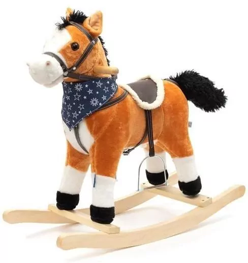 Konik na biegunach z melodią i apaszką Blesk - tantis.pl