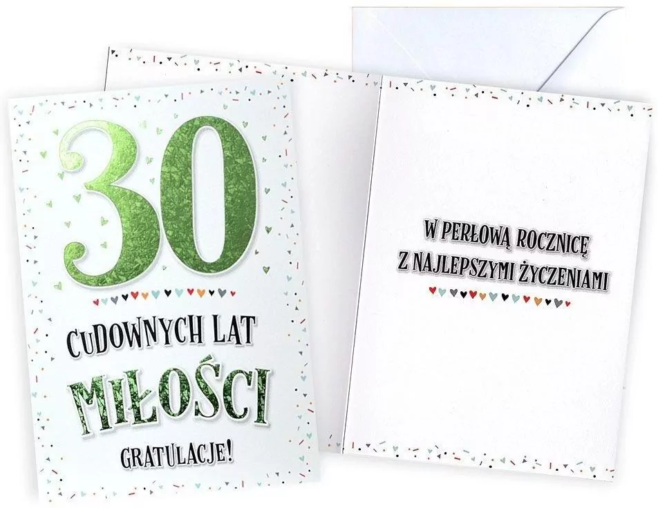 Karnet. 30 rocznica ślubu - tantis.pl