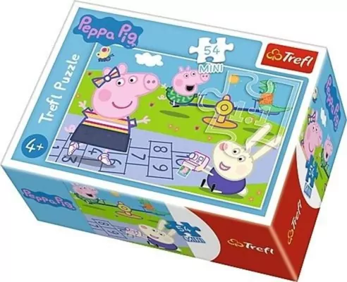 Puzzle 54 mini. Świnka Peppa. Wesoły dzień 3