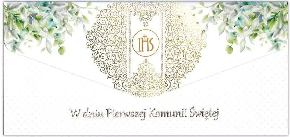 Karnet-koperta DL Pamiątka I Komunii - tantis.pl