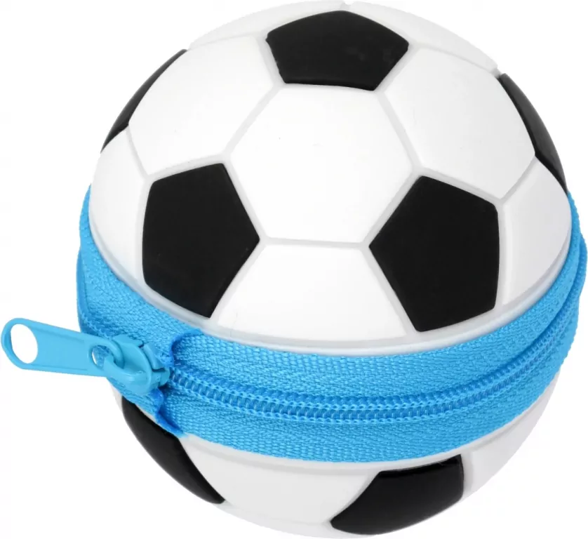 Piórnik silikon 1zamek siatka Football - tantis.pl