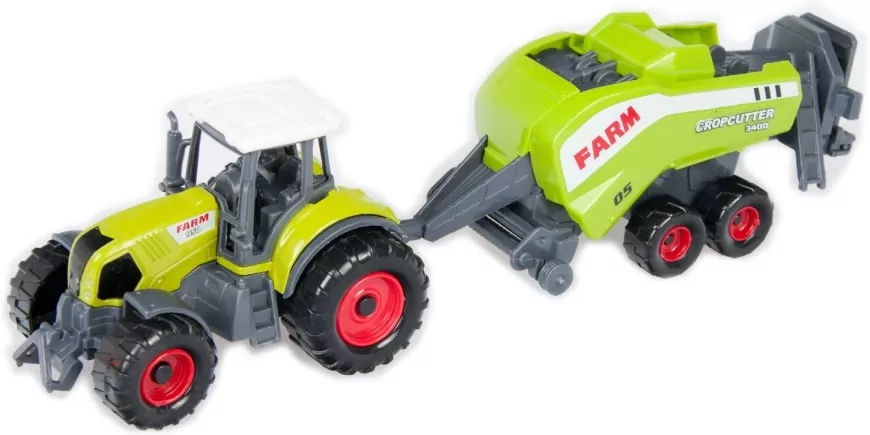 Traktor metalowy Moje Ranczo 22cm - tantis.pl