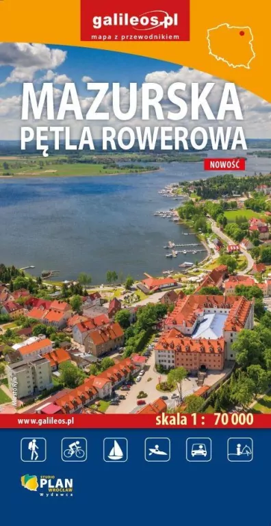 Mazurska Pętla Rowerowa 1:70 000 - tantis.pl