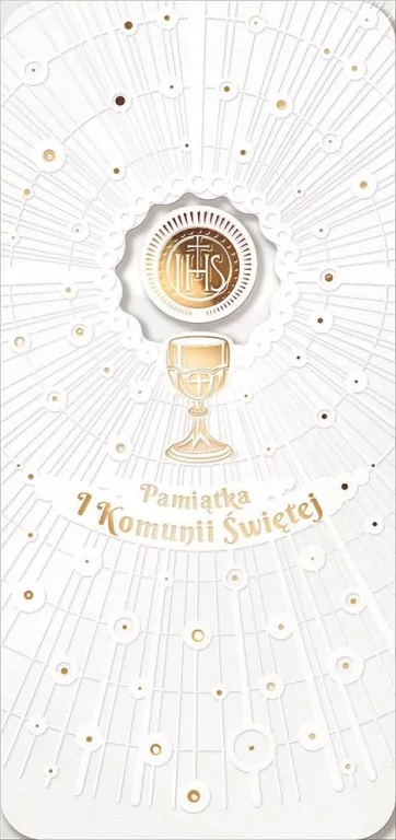 Kartka okolicznościowa. Komunia DK04 - tantis.pl