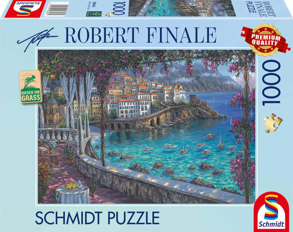 Puzzle 1000 Robert Finale Wybrzeże Amalfitańskie - tantis.pl