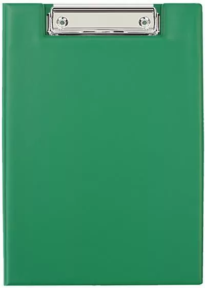 Biurfol. Clipboard A5 Teczka PCV, zielona - tantis.pl