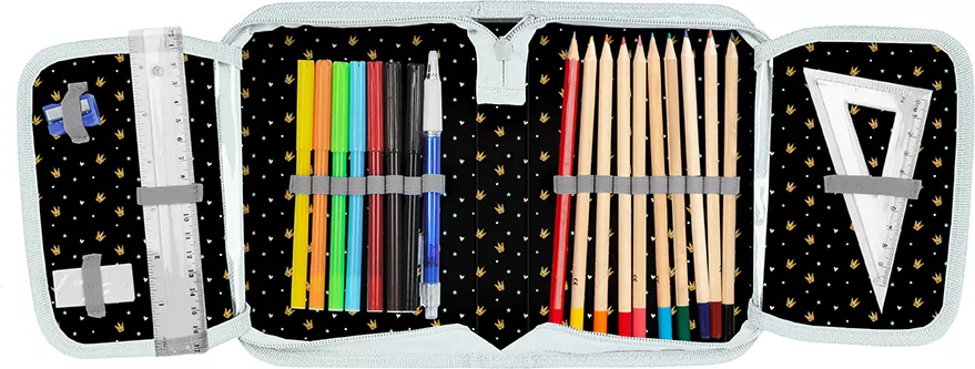 Piórnik 1-komorowy z wyposażeniem Panda PP23PQ-P001 - tantis.pl