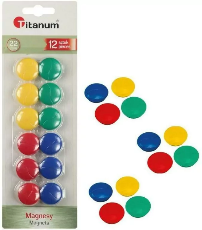 Magnesy do tablic 22mm - tantis.pl