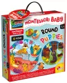 Okrągłe puzzle. Montessori Baby - tantis.pl