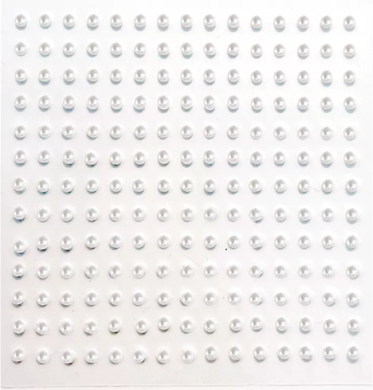 Perły samoprzylepne Off white 3mm - tantis.pl
