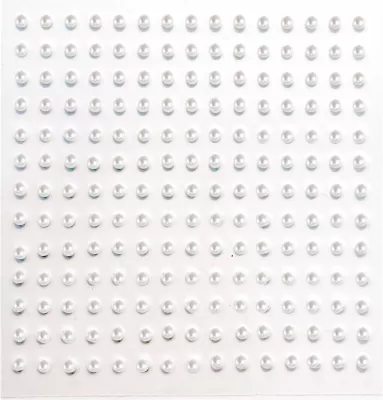 Perły samoprzylepne Off white 3mm